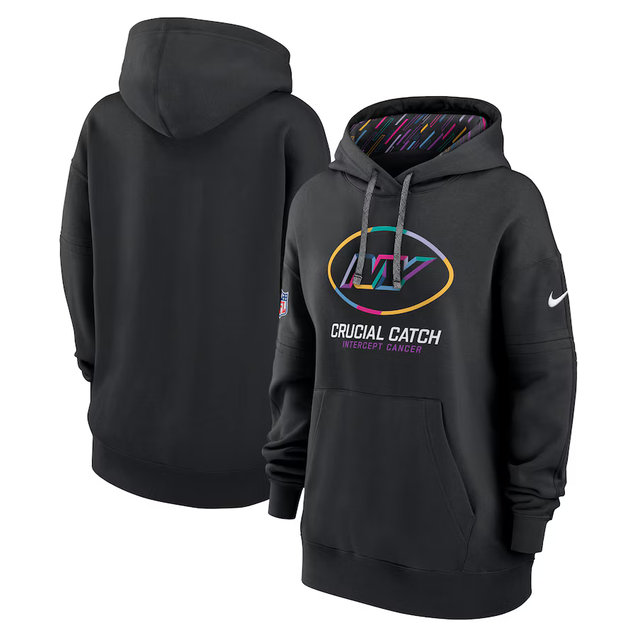 Women New York Giants Black 2024 Nike NFL hoodie 2